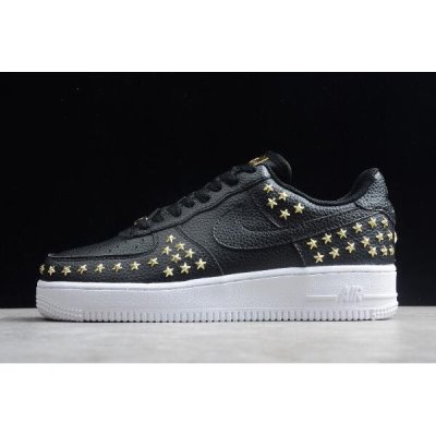 Nike Bayan Air Force 1 Low Siyah / Metal Altın Kaykay Ayakkabı Türkiye - 3IL4PUKK